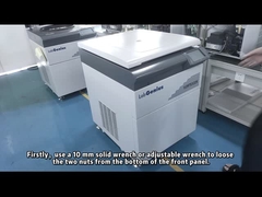 Lắp đặt motor cho máy ly tâm Cence Vortex 6K, DL-6M, Vortex 22K