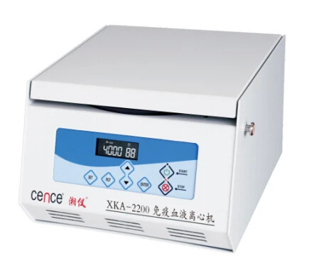 XKA-2200 Immunohematology CENCE Hệ thống xét nghiệm miễn dịch máy ly tâm 330*375*250mm 16KG