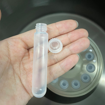 Phương tiện y tế tốc độ cao 10ml ống thử đáy tròn với vật liệu PPCO và nắp