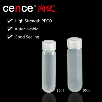 ống ly tâm tốc độ cao Autoclavable trong 30ml 50ml Kích thước PPCO vật liệu cho ly tâm Beckman