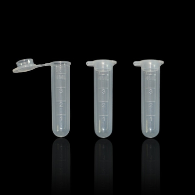 High Speed Blood Collection Tube 5ml ống nghiệm PP với đáy tròn và Cap Max RCF 50000xg