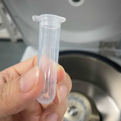 High Speed Blood Collection Tube 5ml ống nghiệm PP với đáy tròn và Cap Max RCF 50000xg
