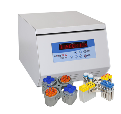 TDZ5-WS Máy ly tâm tốc độ thấp 5000rpm 4x250ml Capacity