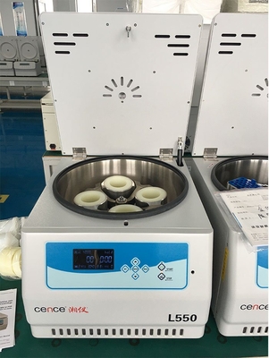 Cence L550 Máy ly tâm tốc độ thấp 5500r/min 4x500ml Capacity