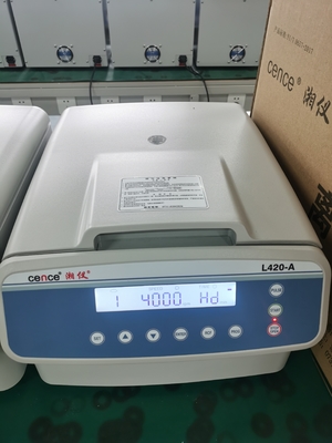 Cence L420-A máy ly tâm tốc độ thấp 4200rpm 2760xg Capacity tối đa