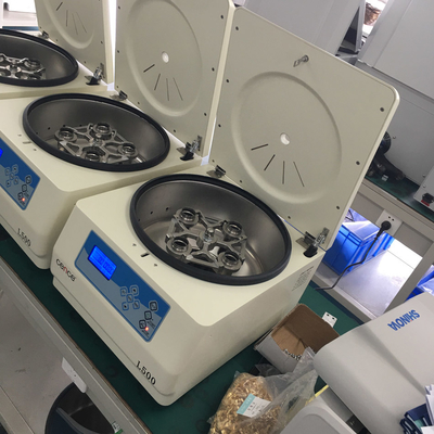 L500 Máy ly tâm tốc độ thấp 5000rpm 16x15ml Capacity