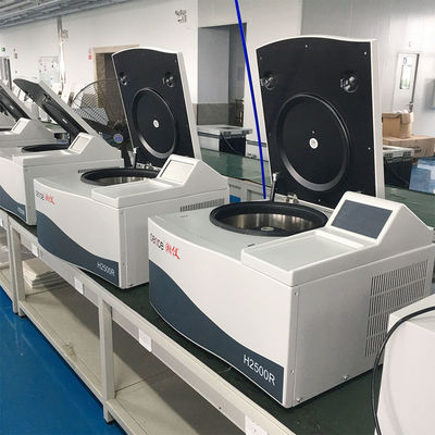 Máy ly tâm lạnh tốc độ cao 25000rpm với RCF 50560xg và dung tích 6x100ml dùng trong phòng thí nghiệm