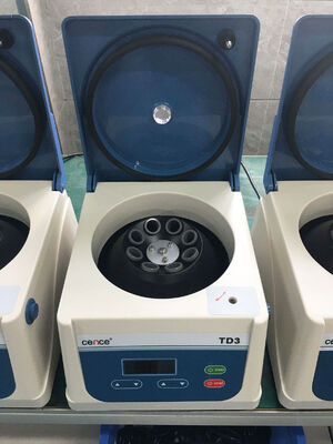 Máy ly tâm mini di động chất lượng cao Cence với tốc độ 4000 RPM và cấu tạo bằng thép không gỉ ABS 304