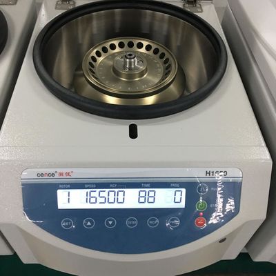 Máy ly tâm tốc độ cao 16500 vòng / phút H1650 với ly tâm phân tích rôto