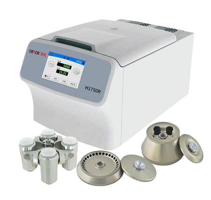 Cence máy ly tâm lạnh H1750R ly tâm tốc độ cao với xoay rotor góc rotor rotor capillary có sẵn