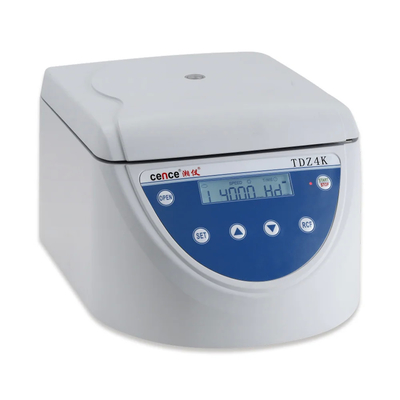 Cence Phòng thí nghiệm centrifuge tốc độ thấp với 4 * 50ml 18 * 10ml 12 * 20ml Rotor