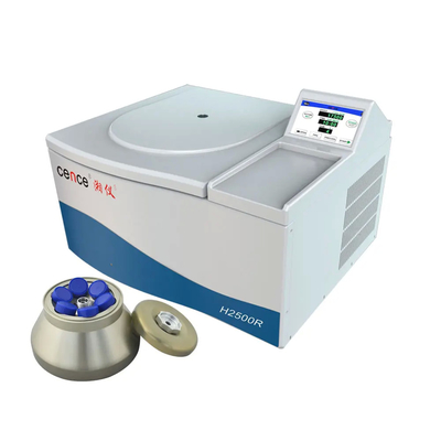 Máy ly tâm siêu lạnh với 6x50ml Rotor góc cố định Tốc độ tối đa 15000rpm