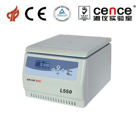 Máy ly tâm y tế tốc độ thấp L550 Với điều khiển vi xử lý