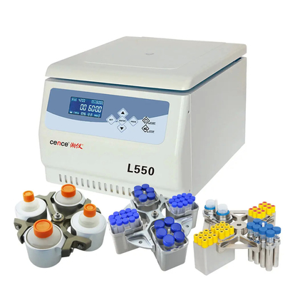 L550 Phòng thí nghiệm y học lâm sàng Máy ly tâm bàn tốc độ thấp Capacity lớn