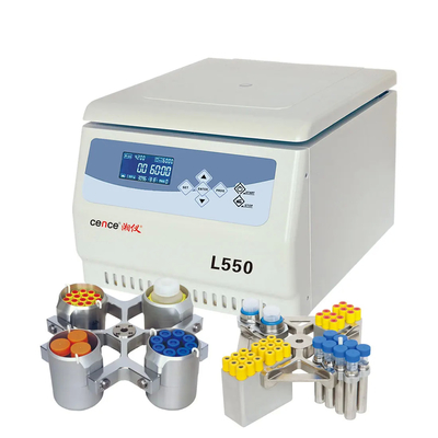 L550 Máy ly tâm phòng thí nghiệm Cence trên bàn