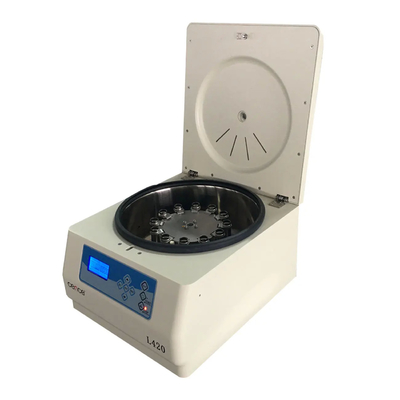 huyết thanh và huyết tương phòng khám máy ly tâm phòng thí nghiệm bàn L420 với 12x15ml xoay rotor