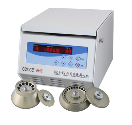 Máy ly tâm tốc độ cao để bàn TG16-WS có sẵn rôto góc